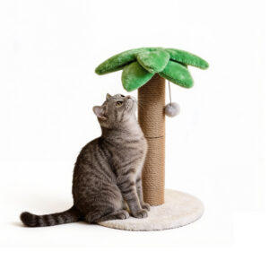 Sisal Cat Scratching Post PlushWood 36×36×46cm